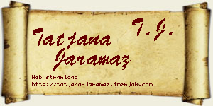 Tatjana Jaramaz vizit kartica